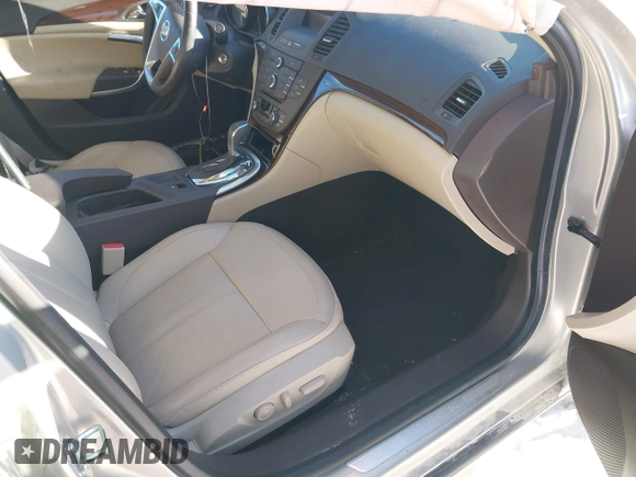2011 Buick Regal CXL RL3 with VIN W04GR5EC5B1014102, listed as a IAAI auction lot 41318888 with 78,177 mi miles and . Bid and sale history available at DreamBid. Image 5.