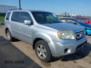 2011 Honda Pilot EX-L z VIN 5FNYF4H64BB029801, wystawiony jako IAAI lot #42540373 z przebiegiem 219 553 mil mil oraz . Historia ofert i sprzedaży dostępna na DreamBid. Obrazek 1.