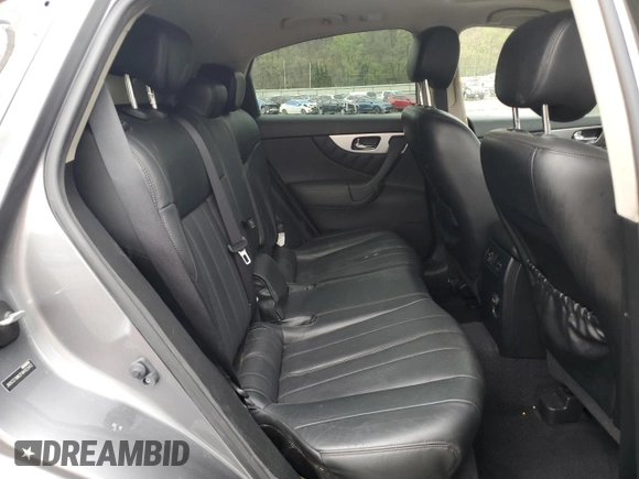 2015 Infiniti QX70 with VIN JN8CS1MW2FM482942, listed as a Copart auction lot 54245025 with 108,314 mi miles and Salvage Title. Bid and sale history available at DreamBid. Image 11.