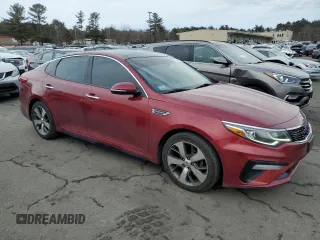2019 Kia Optima LX with VIN 5XXGT4L30KG360552, listed as a Copart auction lot 47943085 with 50,615 mi miles and Salvage Title. Bid and sale history available at carsss.com. Image 4.