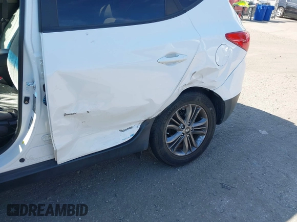 2015 Hyundai Tucson GLS with VIN KM8JT3AF9FU011348, listed as a IAAI auction lot 41860519 with 68,629 mi miles and . Bid and sale history available at DreamBid. Image 6.
