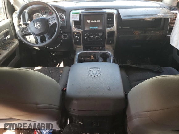 2016 Ram 1500 Lone Star with VIN 1C6RR6LTXGS376233, listed as a Copart auction lot 52727365 with 122,129 mi miles and Salvage Title. Bid and sale history available at carsss.com. Image 8.