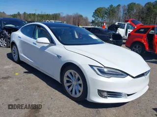 2017 Tesla Model S 100D with VIN 5YJSA1E23HF189813, listed as a IAAI auction lot 41767079 with 53,541 mi miles. Bid and sale history available at carsss.com. Image 1.