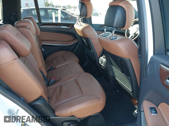2017 Mercedes-Benz GLS 550 with VIN 4JGDF7DE2HA784150, listed as a IAAI auction lot 41666643 with 88,654 mi miles and . Bid and sale history available at DreamBid. Image 8.