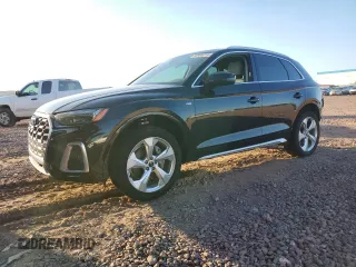 2023 Audi Q5 S line Premium Plus z VIN WA1EAAFY4P2019987, wystawiony jako Copart lot #59900015 z przebiegiem 23 663 mil mil oraz Szkoda całkowita • Salvage title. Historia ofert i sprzedaży dostępna na DreamBid. Obrazek 1.
