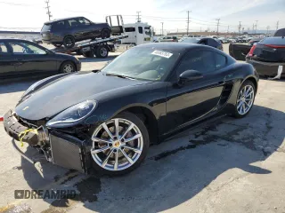 2019 Porsche 718 Cayman with VIN WP0AA2A81KS261260, listed as a Copart auction lot 46083763 with 16,794 mi miles and . Bid and sale history available at DreamBid. Image 1.