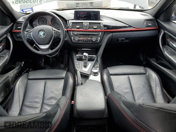 2014 BMW 3 Series 335i with VIN WBA3A9G50ENR97346, listed as a Copart auction lot 51035095 with 104,565 mi miles and Salvage Title. Bid and sale history available at carsss.com. Image 8.
