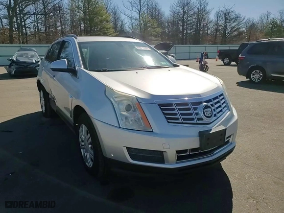 2014 Cadillac SRX with VIN 3GYFNAE34ES634572, listed as a Copart auction lot 48661475 with 40,487 mi miles and Salvage Title. Bid and sale history available at carsss.com. Image 12.