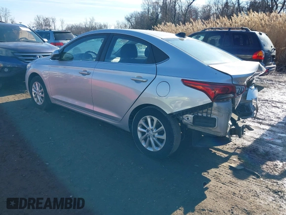 2019 Hyundai Accent SE with VIN 3KPC24A37KE039217, listed as a IAAI auction lot 41434682 with 149,943 mi miles. Bid and sale history available at carsss.com. Image 3.
