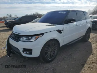 2017 Land Rover Range Rover Sport with VIN SALWR2FE2HA176643, listed as a Copart auction lot 45641265 with 74,621 mi miles and Salvage Title. Bid and sale history available at DreamBid. Image 1.
