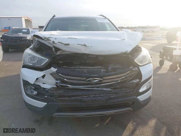2013 Hyundai Santa Fe 2.0T Sport with VIN 5XYZUDLAXDG005245, listed as a IAAI auction lot 41276069 with 125,339 mi miles. Bid and sale history available at carsss.com. Image 6.