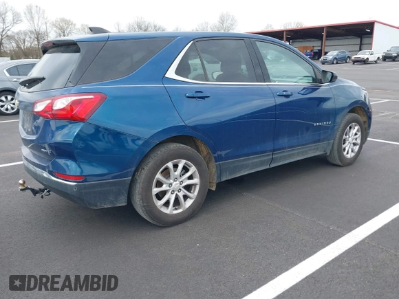 2020 Chevrolet Equinox LT with VIN 3GNAXTEV2LL122265, listed as a IAAI auction lot 41848307 with 133,530 mi miles. Bid and sale history available at carsss.com. Image 4.