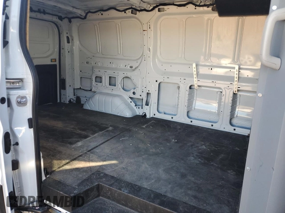 2023 Ford Transit Cargo with VIN 1FTBR1Y8XPKA34637, listed as a Copart auction lot 88069655 with 58,506 mi miles and Salvage Title. Bid and sale history available at DreamBid. Image 11.