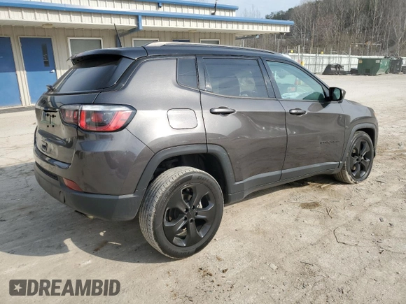 2018 Jeep Compass Altitude with VIN 3C4NJDBB8JT433658, listed as a Copart auction lot 48886815 with Not Provided miles and Salvage Title. Bid and sale history available at carsss.com. Image 3.