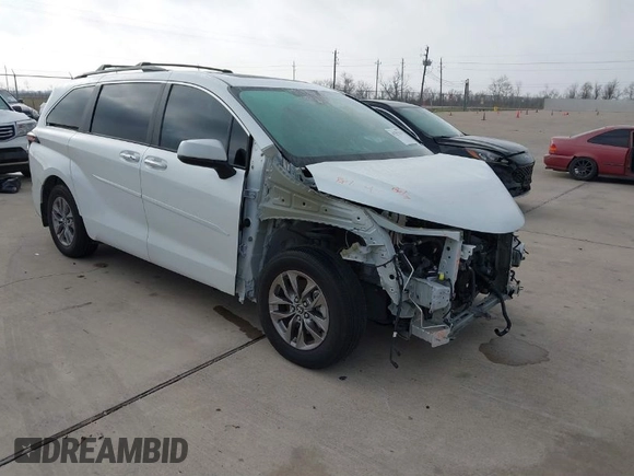 2023 Toyota Sienna XLE с VIN 5TDYRKEC4PS141247, выставлен на аукционе IAAI как лот 41791278 с пробегом 24 851 миль миль и . История ставок и продаж доступна на DreamBid. Изображение 1.