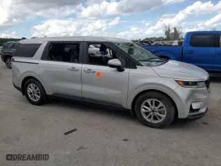 2023 Kia Carnival LX with VIN KNDNB4H3XP6227001, listed as a Copart auction lot 72779834 with 0 mi miles and Non Repairable. Bid and sale history available at carsss.com. Image 4.