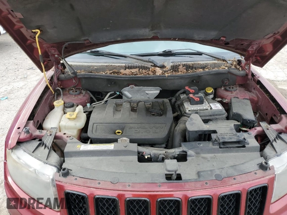 2012 Jeep Compass Latitude with VIN 1C4NJCEB8CD706452, listed as a Copart auction lot 55696805 with 195,159 mi miles and Clean Title. Bid and sale history available at carsss.com. Image 12.