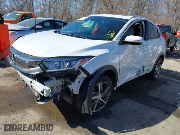 2022 Honda HR-V EX with VIN 3CZRU6H50NM727023, listed as a IAAI auction lot 41749628 with 64,128 mi miles. Bid and sale history available at carsss.com. Image 21.