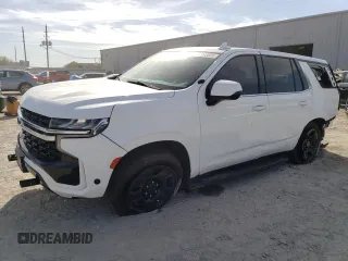 2021 Chevrolet Tahoe Commercial z VIN 1GNSKLED7MR310493, wystawiony jako Copart lot #42093025 z przebiegiem 85 049 mil mil oraz Nie do naprawy • Non repairable. Historia ofert i sprzedaży dostępna na DreamBid. Obrazek 1.