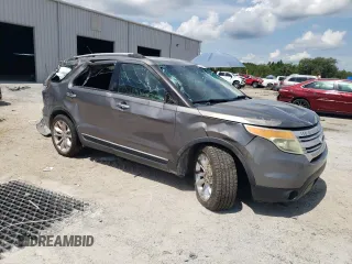 2011 Ford Explorer XLT with VIN 1FMHK7D81BGA41426, listed as a Copart auction lot 62238155 with 202,259 mi miles and Salvage title. Bid and sale history available at DreamBid. Image 4.