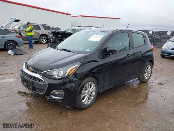 2020 Chevrolet Spark LT with VIN KL8CD6SA4LC447968, listed as a IAAI auction lot 41546505 with 47,118 mi miles. Bid and sale history available at carsss.com. Image 16.