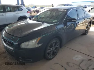 2013 Nissan Maxima S z VIN 1N4AA5AP1DC826585, wystawiony jako Copart lot #50994945 z przebiegiem 135 602 mil mil oraz Szkoda całkowita • Salvage title. Historia ofert i sprzedaży dostępna na DreamBid. Obrazek 1.