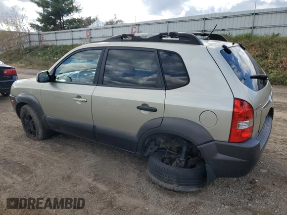 2006 Hyundai Tucson GLS with VIN KM8JN72D56U370632, listed as a Copart auction lot 76700704 with 146,277 mi miles and Clean Title. Bid and sale history available at carsss.com. Image 2.