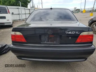 2001 BMW 7 Series 740iL с VIN WBAGH83441DP29873, выставлен на аукционе Copart как лот 55776295 с пробегом Не указан миль и Списание • Salvage title. История ставок и продаж доступна на DreamBid. Изображение 6.