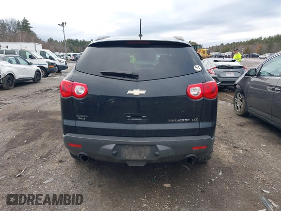 2011 Chevrolet Traverse LTZ with VIN 1GNKVLED0BJ269062, listed as a IAAI auction lot 41744724 with 126,204 mi miles and . Bid and sale history available at DreamBid. Image 16.