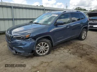 2020 Jeep Cherokee Latitude with VIN 1C4PJLCB6LD555929, listed as a Copart auction lot 58735125 with 102,759 mi miles and Salvage title. Bid and sale history available at DreamBid. Image 1.