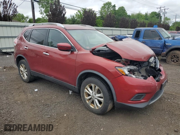 2016 Nissan Rogue SV z VIN JN8AT2MVXGW148617, wystawiony jako Copart lot #57516705 z przebiegiem 166 595 mil mil oraz Szkoda całkowita • Salvage title. Historia ofert i sprzedaży dostępna na DreamBid. Obrazek 4.