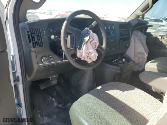 2021 GMC Savana Cargo Van with VIN 1GTW7BFP8M1153165, listed as a Copart auction lot 77533494 with 0 mi miles and Clean Title. Bid and sale history available at carsss.com. Image 8.