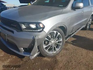 2019 Dodge Durango GT Plus with VIN 1C4RDJDG2KC722256, listed as a IAAI auction lot 41509942 with 111,603 mi miles. Bid and sale history available at carsss.com. Image 6.