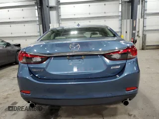 2015 Mazda 6 i Touring with VIN JM1GJ1V51F1207909, listed as a Copart auction lot 51362515 with 55,392 mi miles and Salvage Title. Bid and sale history available at carsss.com. Image 6.