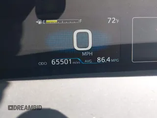 2021 Toyota Prius LE with VIN JTDKAMFP2M3177459, listed as a IAAI auction lot 42093828 with 65,501 mi miles and . Bid and sale history available at DreamBid. Image 15.