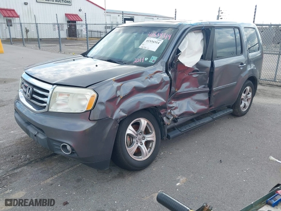 2014 Honda Pilot EX-L with VIN 5FNYF4H59EB005344, listed as a IAAI auction lot 41534314 with 188,922 mi miles. Bid and sale history available at carsss.com. Image 17.
