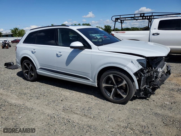 2019 Audi Q7 Prestige with VIN WA1VAAF77KD048470, listed as a Copart auction lot 51575365 with 78,053 mi miles and Salvage Title. Bid and sale history available at carsss.com. Image 4.