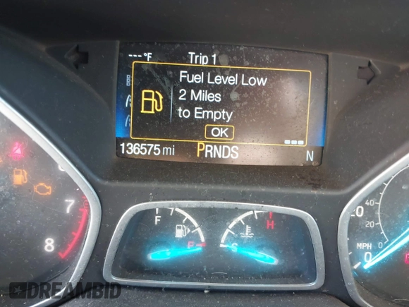 2017 Ford Escape SE with VIN 1FMCU9G99HUD03370, listed as a IAAI auction lot 41700809 with 136,575 mi miles. Bid and sale history available at carsss.com. Image 16.