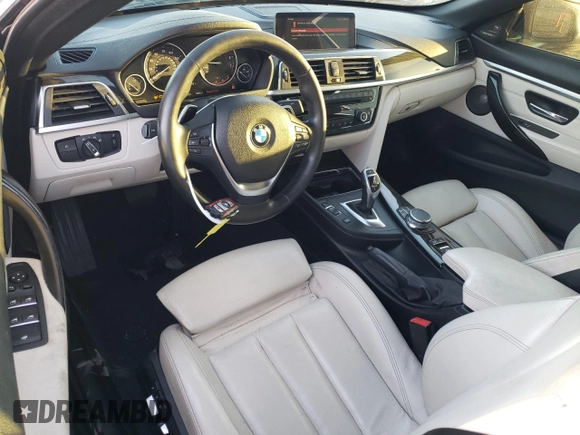 2018 BMW 4 Series 440i with VIN WBA4Z5C5XJEA32924, listed as a Copart auction lot 80485514 with 57,223 mi miles and Salvage title. Bid and sale history available at DreamBid. Image 8.
