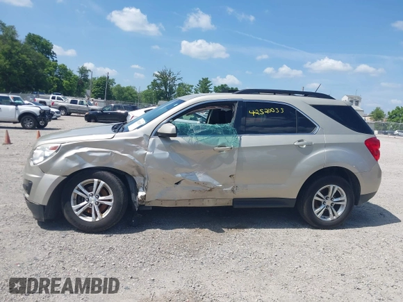 2015 Chevrolet Equinox LT with VIN 1GNALBEK4FZ125533, listed as a IAAI auction lot 42522055 with 136,521 mi miles and . Bid and sale history available at DreamBid. Image 14.