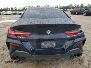 2022 BMW 8 Series M850i with VIN WBAGV8C02NCH18326, listed as a Copart auction lot 78362624 with 21,393 mi miles and Salvage Title. Bid and sale history available at carsss.com. Image 6.