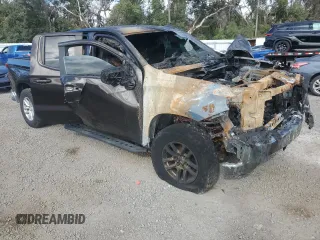 2019 Chevrolet Silverado 1500 LT with VIN 1GCRWCEK2KZ303653, listed as a Copart auction lot 81674324 with Not Provided miles and Non Repairable. Bid and sale history available at DreamBid. Image 4.