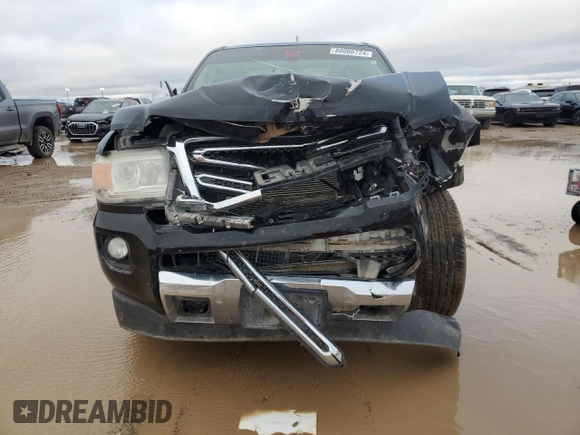 2015 GMC Canyon 4WD SLT with VIN 1GTG6CE38F1262174, listed as a Copart auction lot 80066724 with 154,267 mi miles and Salvage Title. Bid and sale history available at carsss.com. Image 5.