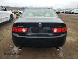 2004 Acura TSX w/Navigation with VIN JH4CL969X4C013680, listed as a Copart auction lot 52547525 with 136,098 mi miles and Salvage title. Bid and sale history available at DreamBid. Image 6.