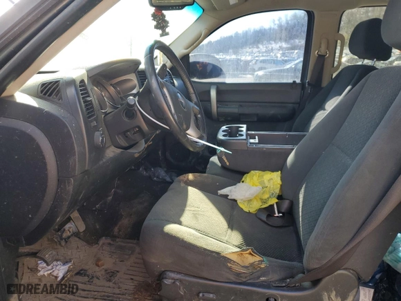 2008 GMC Sierra 1500 SLE1 with VIN 2GTEK13M281203766, listed as a Copart auction lot 46125255 with 0 mi miles and Salvage Title. Bid and sale history available at carsss.com. Image 7.