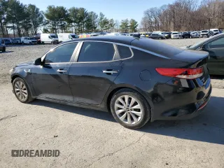 2018 Kia Optima S with VIN 5XXGT4L36JG272023, listed as a Copart auction lot 48182685 with 58,058 mi miles and Salvage Title. Bid and sale history available at carsss.com. Image 2.