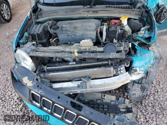 2020 Jeep Renegade Latitude with VIN ZACNJBBB0LPL48907, listed as a Copart auction lot 45956185 with 152,712 mi miles and Salvage Title. Bid and sale history available at carsss.com. Image 13.