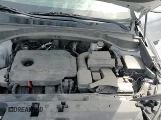 2017 Hyundai Santa Fe 2.4L with VIN 5XYZU3LB7HG500320, listed as a Copart auction lot 82068595 with 122,205 mi miles and Salvage title. Bid and sale history available at DreamBid. Image 16.