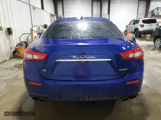 2014 Maserati Ghibli S Q4 with VIN ZAM57RTA4E1101338, listed as a Copart auction lot 49075285 with 26,136 mi miles and Salvage Title. Bid and sale history available at carsss.com. Image 6.
