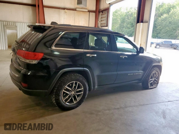 2017 Jeep Grand Cherokee Limited with VIN 1C4RJEBG5HC788473, listed as a Copart auction lot 65236815 with 180,322 mi miles and Salvage title. Bid and sale history available at DreamBid. Image 3.